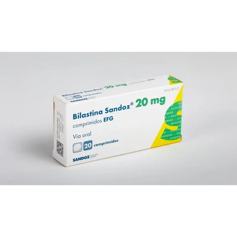 Sandoz Care Bilastine 20 mg, 20 comprimés