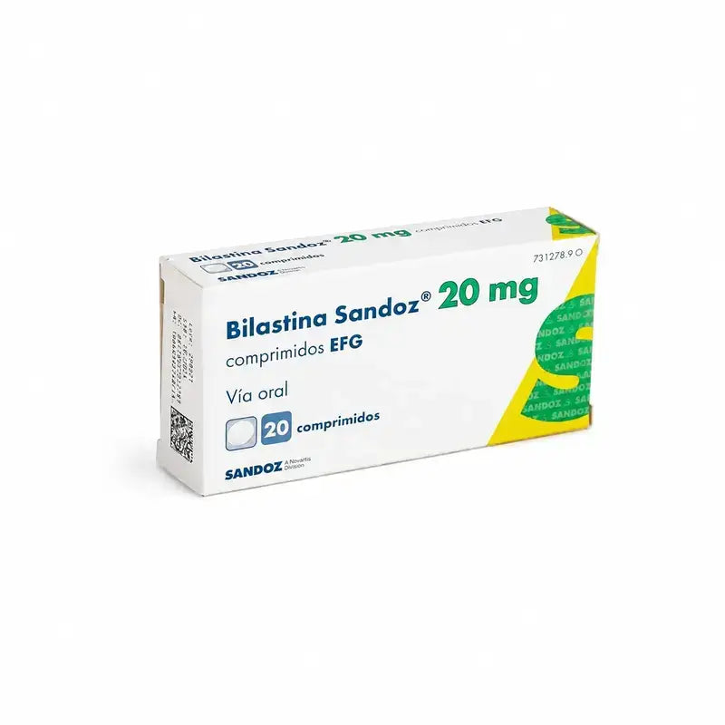 Sandoz Care Bilastine 20 mg, 20 comprimés