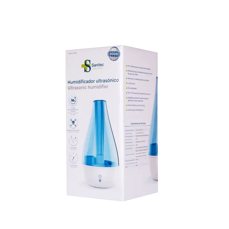 Humidificateur ultrasonique Sanitec, 1 unité