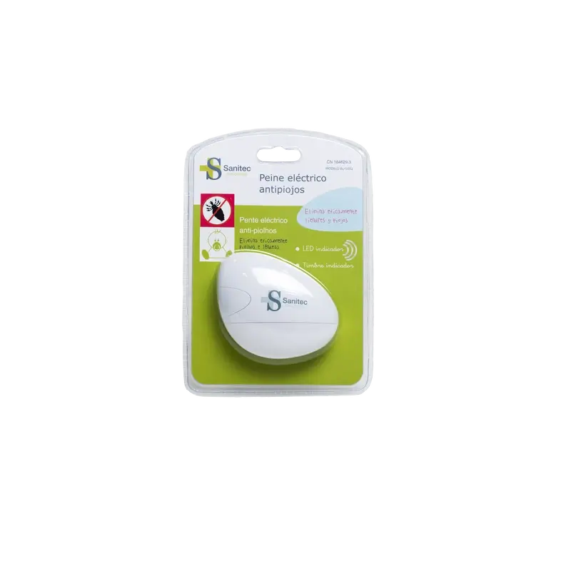 Peigne électrique anti-poux Sanitec, 1 pièce