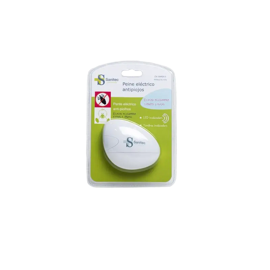 Peigne électrique anti-poux Sanitec, 1 pièce