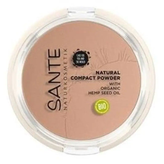 Sante Naturkosmetik Makeup Compact 02 Neutral Beige 9Gr.
