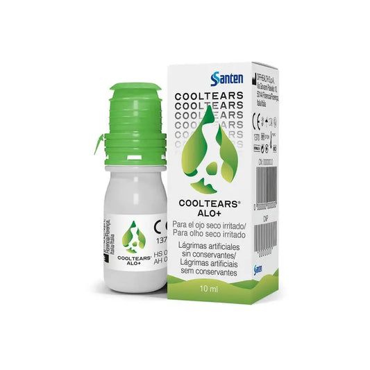 Santen Cooltears Alo+ Larmes artificielles multidoses, 10 ml