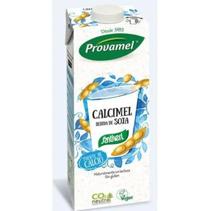 Santiveri Provamel Calcimel Soya Vegetable Drink 1Lt