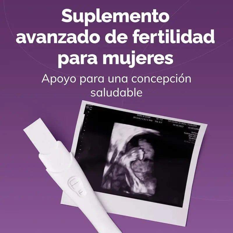 Sasmar Conceive Plus Soutien à la Fertilité Féminine, 60 Capsules