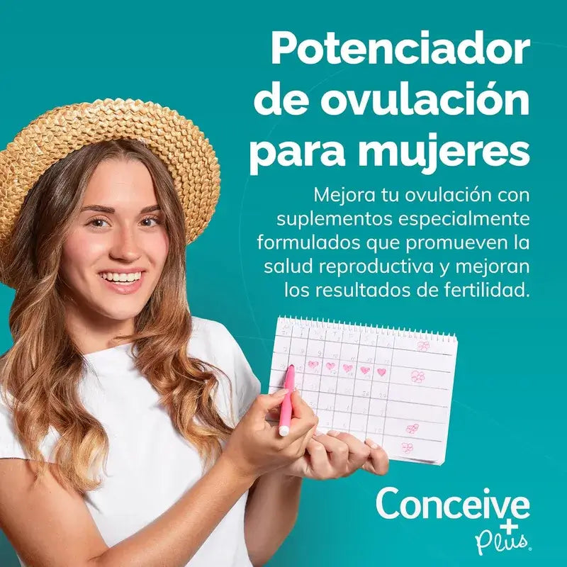Sasmar Conceive Plus Female Ovulation, 120 Capsules