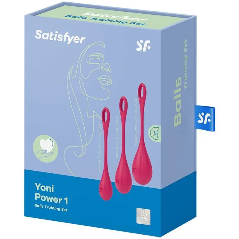 Satisfyer Balls Kit d'entraînement Yoni Power 1 Rouge