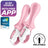 Satisfyer Connect Air Pump Booty 5+ Vibrateur anal gonflable - Rose