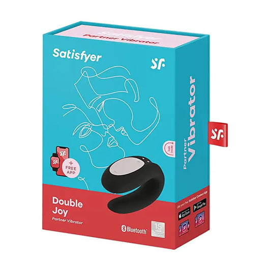 Satisfyer Connect Double Joy With App - Black Gold