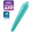 Satisfyer Connect Ultra Power Bullet 8 Turquoise Vibrating Bullet