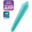 Satisfyer Connect Ultra Power Bullet 8 Turquoise Vibrating Bullet