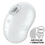 Satisfyer Cutie Ghost Vibrator Lay-On Blanc