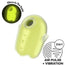 Satisfyer Glowing Ghost Air Pulse & Vibrator Jaune