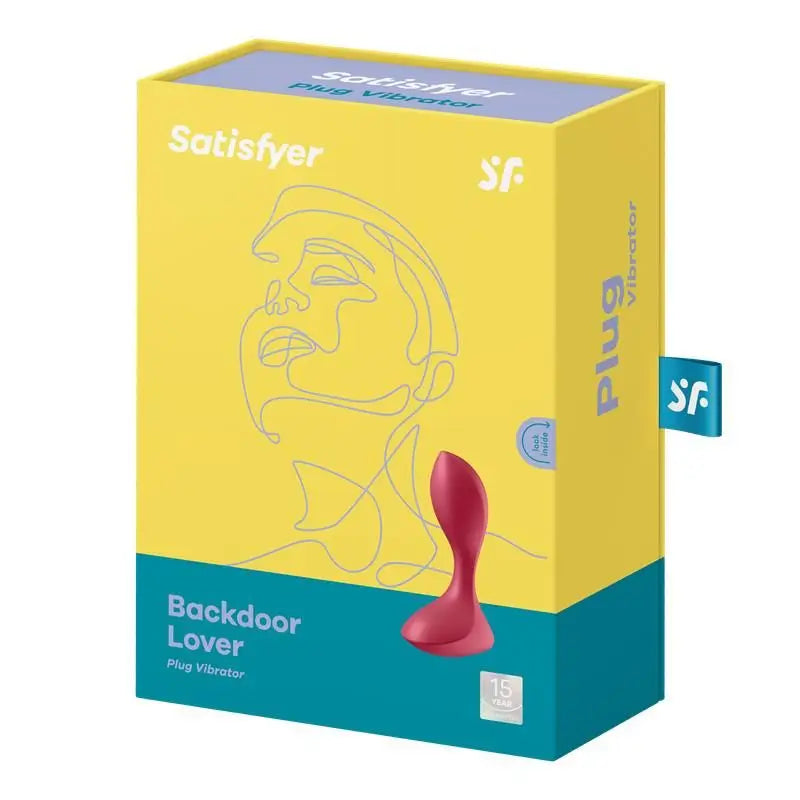 Satisfyer Anal Plug Backdoor Lover Rouge