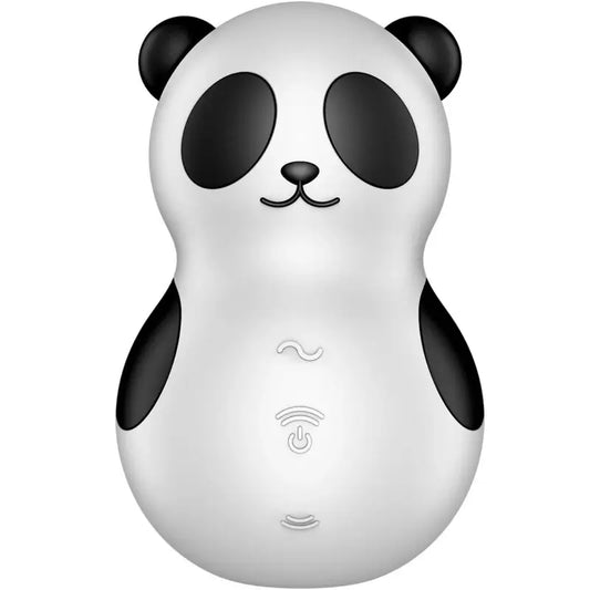 Satisfyer Pocket Panda Stimulateur & Vibrateur Noir & Blanc