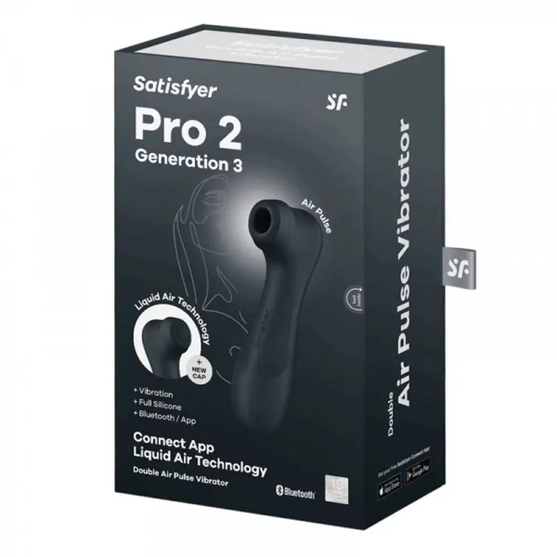 Satisfyer Pro 2 Generation 3 Noir Bluetooth & App