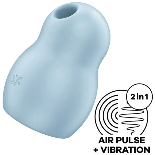 Satisfyer Pro To Go 1 Stimulateur & Vibrateur Double Bleu