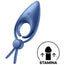 Satisfyer Ring Sniper Vibrating Ring Blue