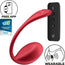 Satisfyer Shiny Petal G-Spot Stimulator Remote Control Red Free App