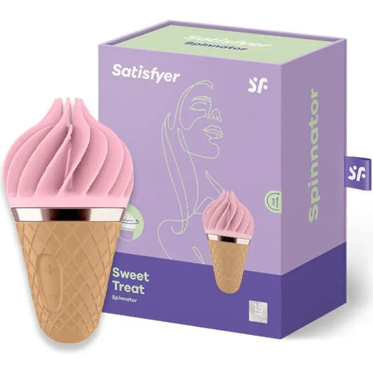 Satisfyer Spinnator Sweet Treat Spinnator Brown & Pink