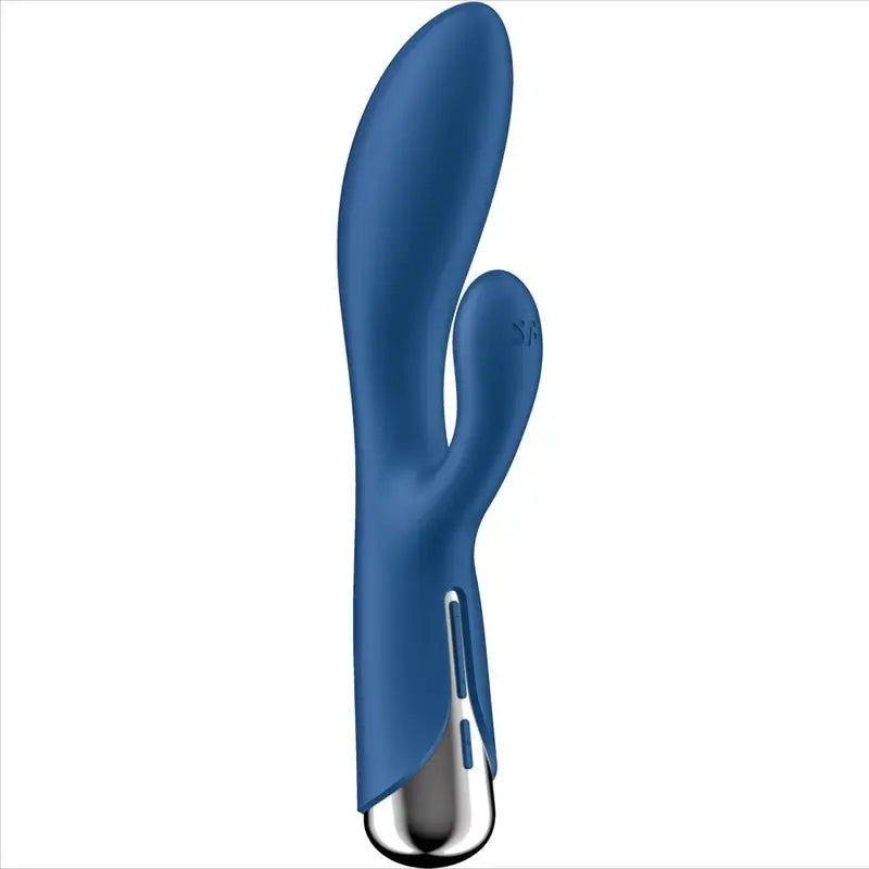 Satisfyer Spinning Rabbit 1 Stimulateur de clitoris et de point G Bleu