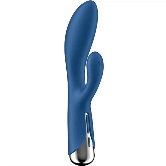 Satisfyer Spinning Rabbit 1 Stimulateur de clitoris et de point G Bleu