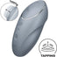 Satisfyer Tap & Climax 1 Vibrateur Lay-On Gris