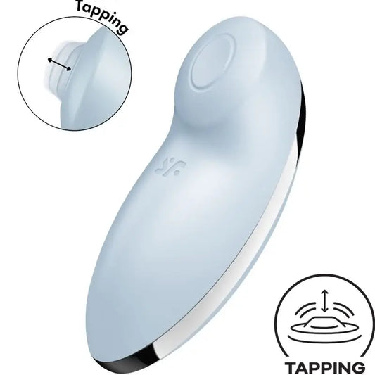 Satisfyer Tap & Climax 2 Vibrateur & Stimulateur Bleu
