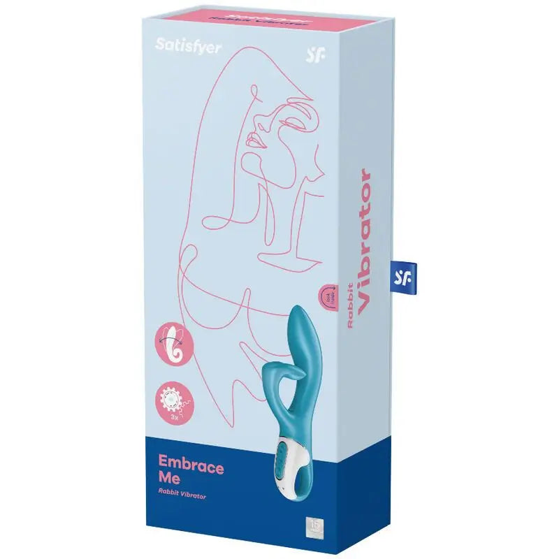 Vibrateur Satisfyer Vibrateur point G Embrace Me - Turquoise