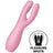 Satisfyer Vibrator Threesome 3 Vibrator - Pink