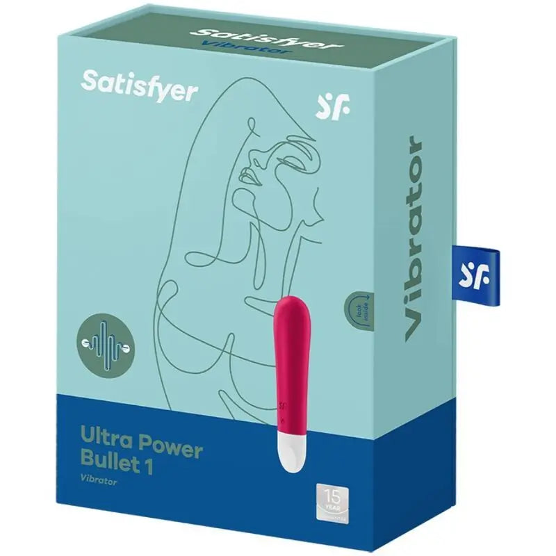 Satisfyer Vibrator Ultra Power Bullet 1 Bullet Vibrant Rouge