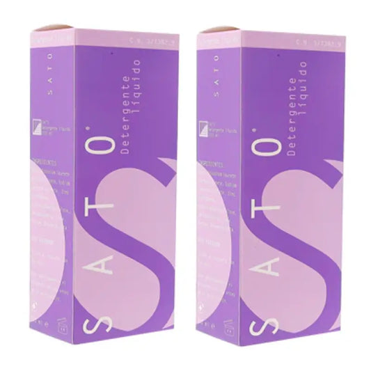Pack de détergent liquide Sato, 2 x 200 ml