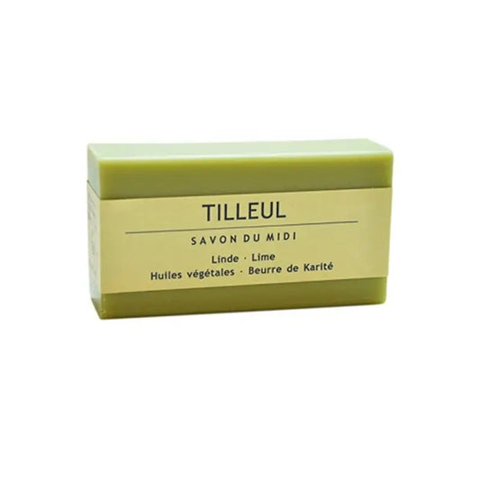 Savon Du Midi Lime Blossom Soap Bar 100Gr. Bio