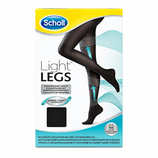 Scholl Compression Stockings 20 Den Black-S