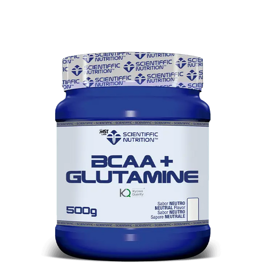 Scientiffic Nutrition Bcaa+Glutamine Neutre, 500 g