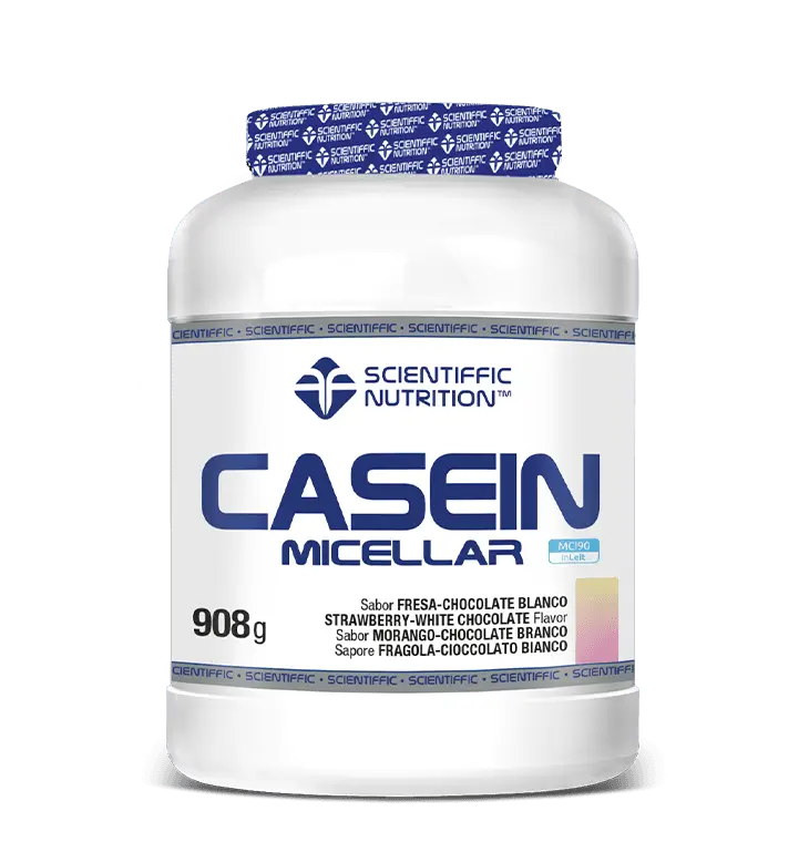 Scientiffic Nutrition Casein Fraise Chocolat Blanc, 908 g