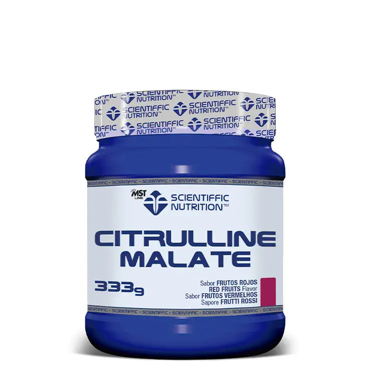 Scientiffic Nutrition Malate de Citrulline Fruit Rouge, 333 g
