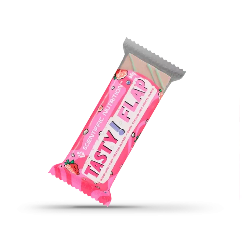 Scientiffic Nutrition Tasty ! Flap Choco Ruby - Fruits rouges , 60 grammes