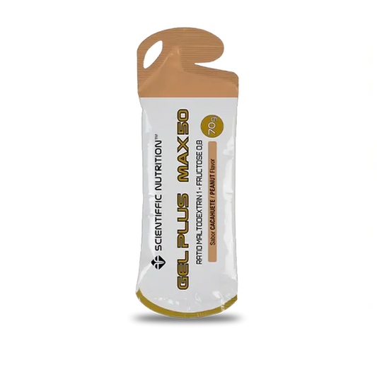 Scientiffic Nutrition Gel + Max 50 70G Cacahuète salée