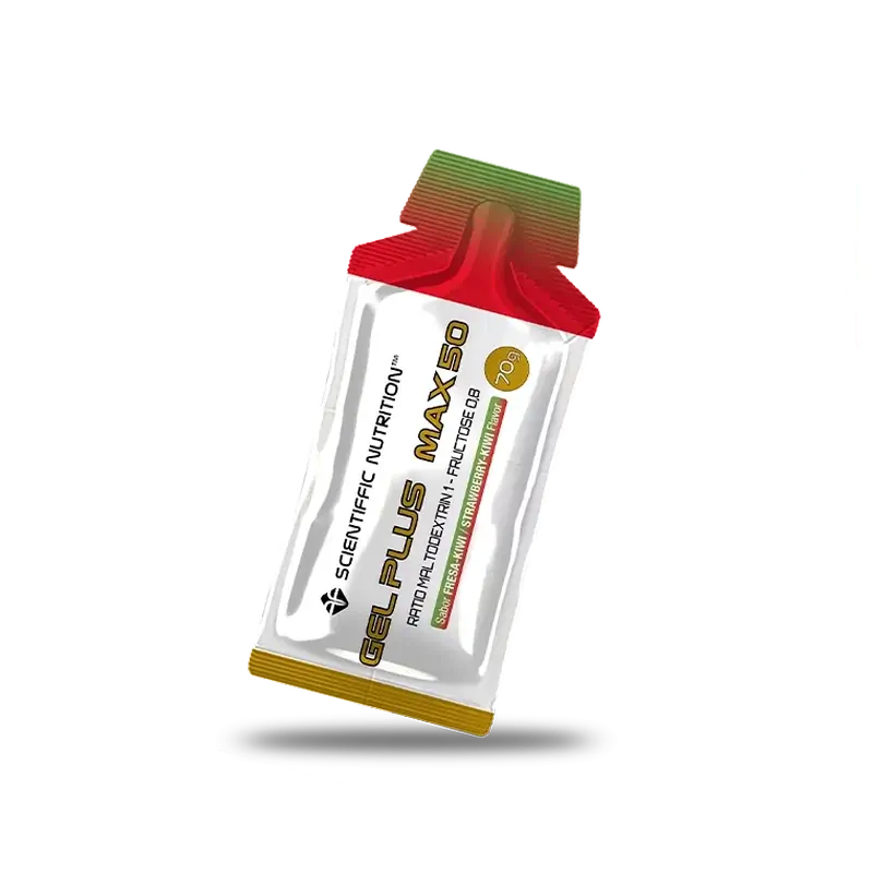 Scientiffic Nutrition Gel Plus Max 50 - Fraise Kiwi , 70 grammes