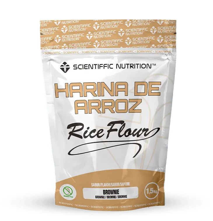 Scientiffic Nutrition Farine de riz Choco Brownie, 1.5 kg