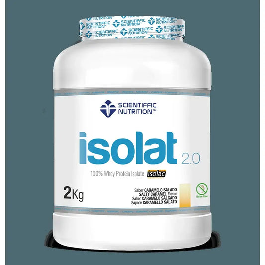 Scientiffic Nutrition Isolat 2.0 Caramel salé, 2000 grammes