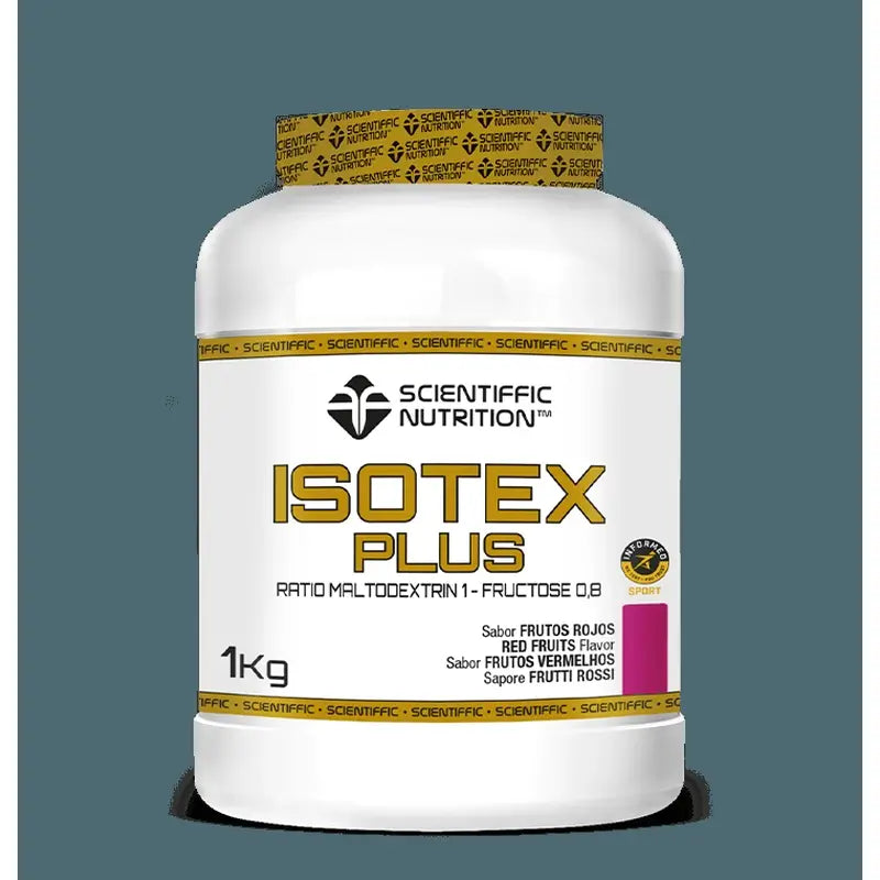 Scientiffic Nutrition Isotex + Fruits Rouges, 1000 grammes