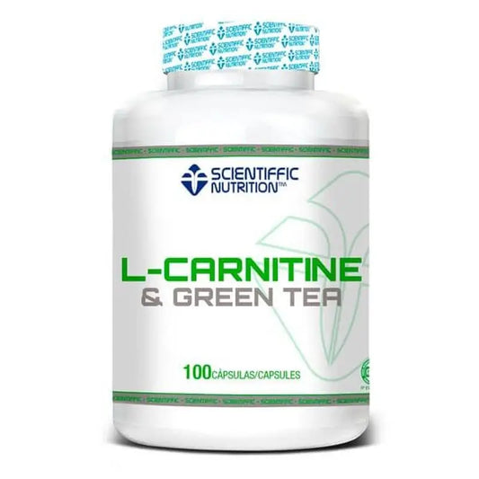 Scientiffic Nutrition L-Carnitine et Thé vert, 100 gélules