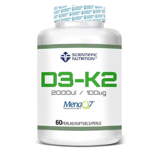 Scientiffic Nutrition Vitamine D3 & K2 , 60 unités