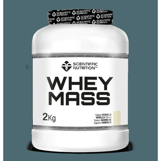 Scientiffic Nutrition Whey Mass Vanilla, 2000 grammes