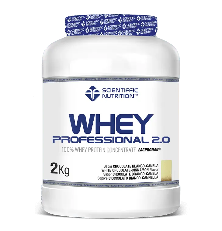 Scientiffic Nutrition Whey Professional 2.0 Chocolat blanc Cannelle, 2 kg