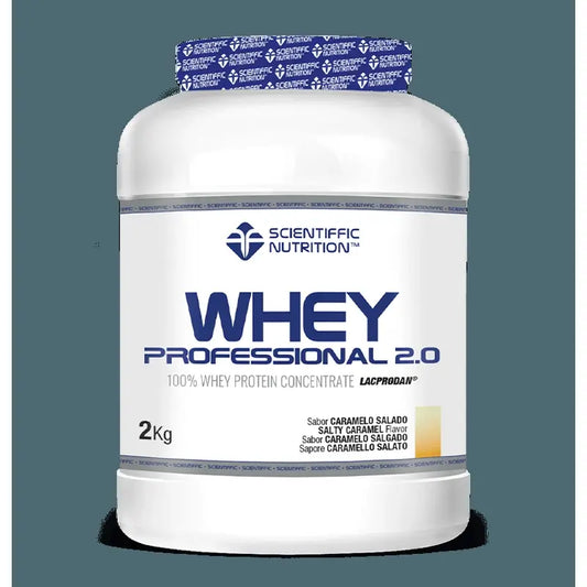 Scientiffic Nutrition Whey Professional 2.0 Caramel salé, 2000 grammes