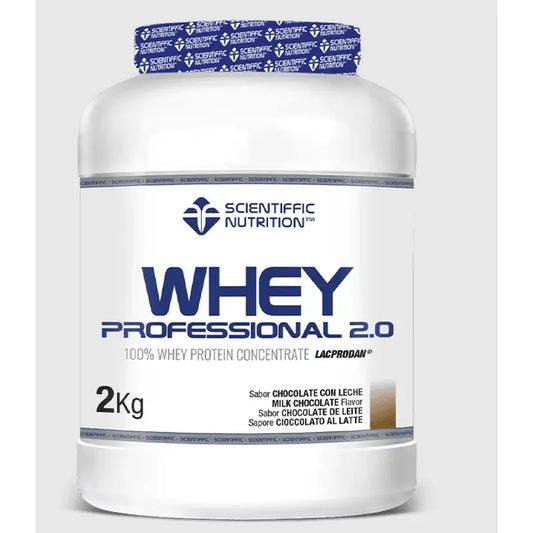 Scientiffic Nutrition Whey Professional 2.0 Chocolat au lait, 2000 grammes