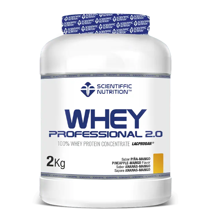 Scientiffic Nutrition Whey Professional 2.0 Ananas Hand, 2 kg